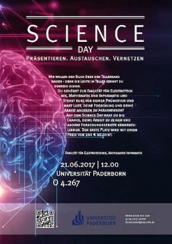 Science Day, 21st June, Paderborn University, 
https://www.eim.uni-paderborn.de/scienceday